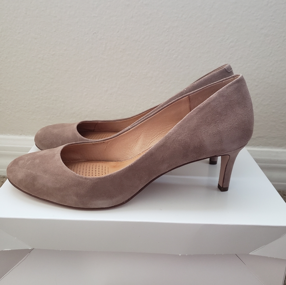 Suede Leather Pumps